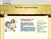 Tablet Screenshot of clubvansinterklaas.tripod.com