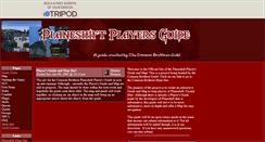 Desktop Screenshot of planeshiftguide.tripod.com
