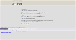 Desktop Screenshot of documemories.tripod.com