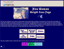Tablet Screenshot of newwomanweightloss.tripod.com