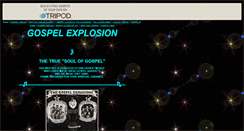 Desktop Screenshot of gospelexplosion.tripod.com
