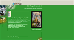 Desktop Screenshot of boyscouttroop29.tripod.com