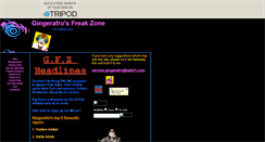 Desktop Screenshot of gingerafro.tripod.com