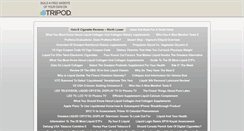 Desktop Screenshot of ecigarette-reviews44.tripod.com