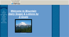 Desktop Screenshot of mountain-dairy-soaps.tripod.com