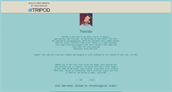 Desktop Screenshot of narrate.tripod.com