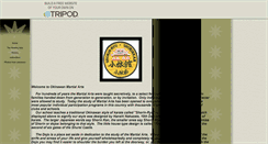 Desktop Screenshot of okinawanmartialarts.tripod.com