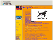 Tablet Screenshot of malaysiareform.tripod.com