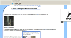 Desktop Screenshot of bobscurdogs.tripod.com