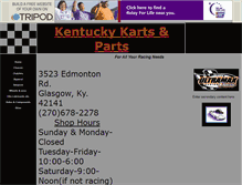 Tablet Screenshot of kentuckykarts-parts.tripod.com