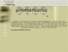 Tablet Screenshot of controversialprod.tripod.com