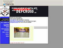 Tablet Screenshot of defcrossleuven.tripod.com