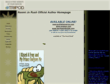 Tablet Screenshot of dontkissfrogs.tripod.com