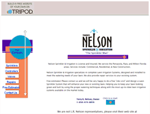 Tablet Screenshot of nelsonsprinklers.tripod.com