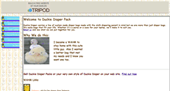 Desktop Screenshot of duckiediaper.tripod.com