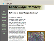 Tablet Screenshot of cedarridgegamebirds.tripod.com