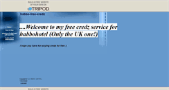 Desktop Screenshot of habbo-free-credz.tripod.com