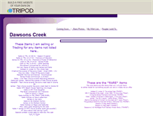 Tablet Screenshot of dawsonjoey77.tripod.com