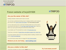 Tablet Screenshot of bcjn231520.tripod.com