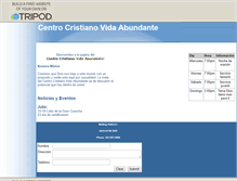 Tablet Screenshot of centrocristianova.tripod.com