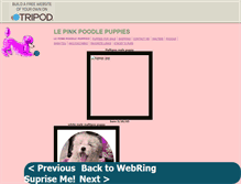 Tablet Screenshot of lepinkpoodle-ivil.tripod.com