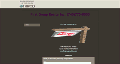 Desktop Screenshot of firstgrouprealty.tripod.com