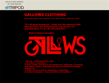 Tablet Screenshot of gallowsclothing.tripod.com