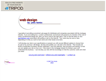 Tablet Screenshot of petehenke.tripod.com