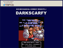 Tablet Screenshot of darkscarfy.tripod.com