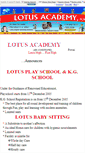 Mobile Screenshot of lotusacademy.tripod.com
