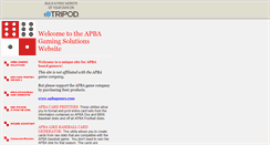Desktop Screenshot of games4apba.tripod.com