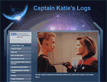 Tablet Screenshot of captainkatie.tripod.com