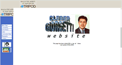 Desktop Screenshot of clebergiorgetti.tripod.com