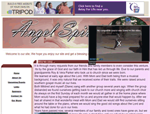 Tablet Screenshot of angelspirittrio.tripod.com
