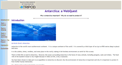 Desktop Screenshot of antarcticaquest.tripod.com