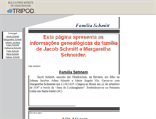 Tablet Screenshot of familiaschmitt.tripod.com