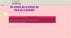Desktop Screenshot of melon-n-goyaba.tripod.com
