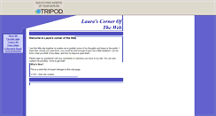 Desktop Screenshot of laura-web.tripod.com