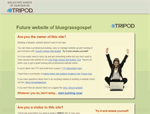 Tablet Screenshot of bluegrassgospel.tripod.com