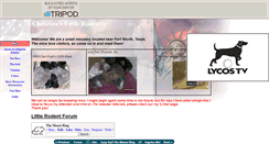 Desktop Screenshot of littlerodent.tripod.com