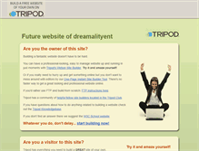 Tablet Screenshot of dreamalityent.tripod.com