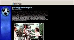 Desktop Screenshot of johnnyplatinumplus.tripod.com