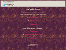Tablet Screenshot of fiennes.tripod.com