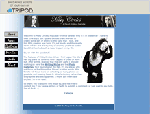 Tablet Screenshot of mistycircles.tripod.com