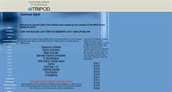 Desktop Screenshot of germanspot.tripod.com