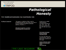 Tablet Screenshot of pathologicalhonesty.tripod.com