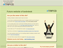 Tablet Screenshot of bedndesk.tripod.com
