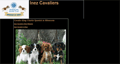 Desktop Screenshot of inezcavaliers.tripod.com