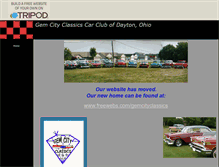 Tablet Screenshot of gemcityclassics.tripod.com