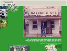 Tablet Screenshot of haydenstore.tripod.com